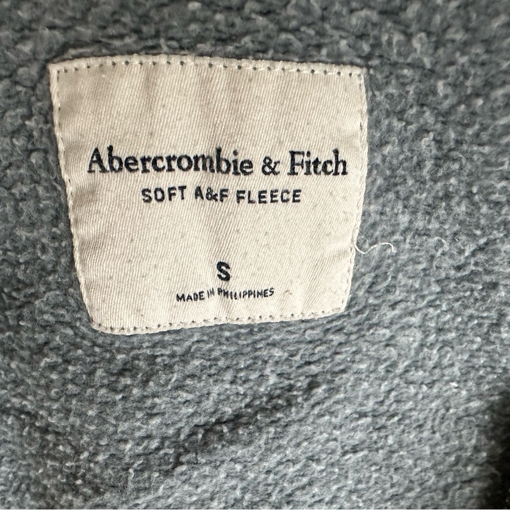 Abercrombie hoodie fleece and cotton